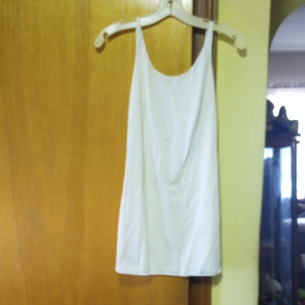 Sears JR Bazaar White Nylon Slip, Size 9